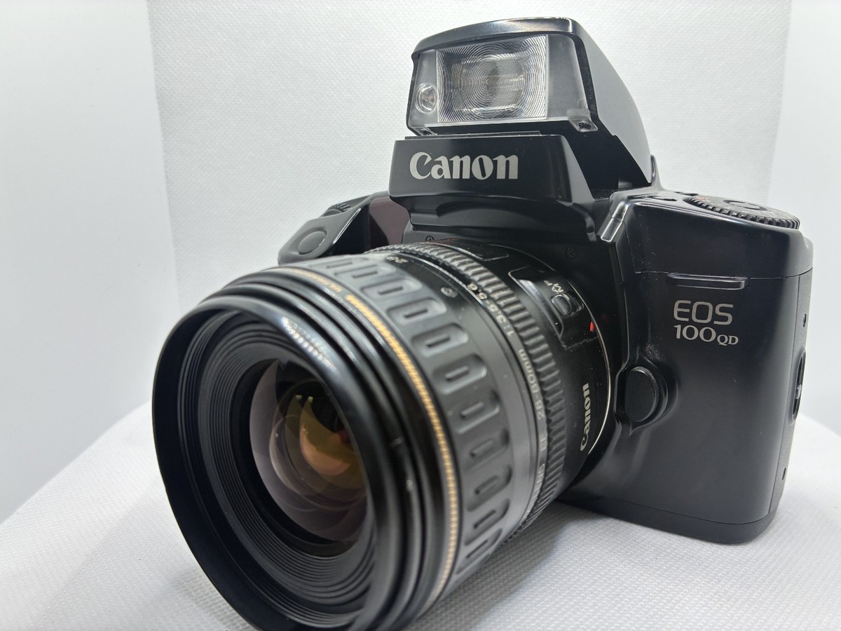 Near MINT] ▶️Canon EOS 100QD Film Camera EF 28-80/3.5-5.6 Lens