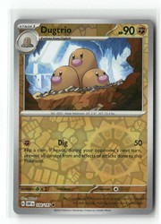 Dugtrio 104/197 Obsidian Flames Reverse Holo