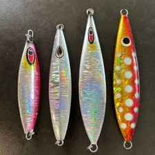Metal jig set of 4, 300g, 270g, 200g, 180g