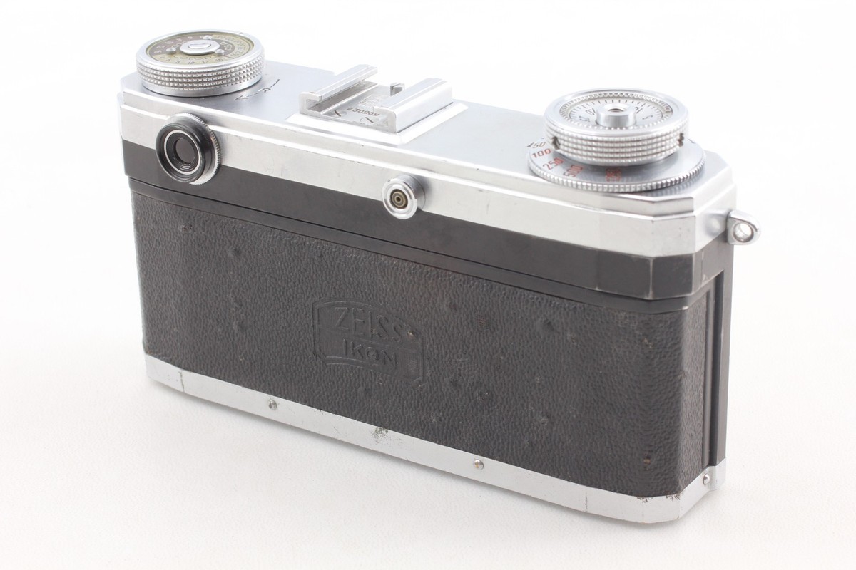 Near MINT ] ZEISS Ikon Contax IIa Color Dial Sonnar 50mm f/2 Lens