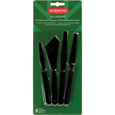 Derwent Paint Palette Knives, 4 Pack 98246