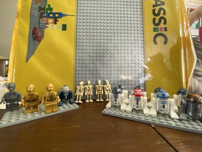 Lot of 16 Lego Star Wars Droid Minifigures Lot C-3PO, R2, Astro Mech Battle 