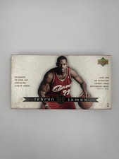 2003-2004 Upper Deck  Lebron James 32 Card Rookie Box Set (OPENED). rookie card picture
