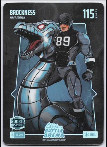 2026 Bo Jackson Battle Arena BrockNess Brock Bowers RC Battlefoils #BF-259