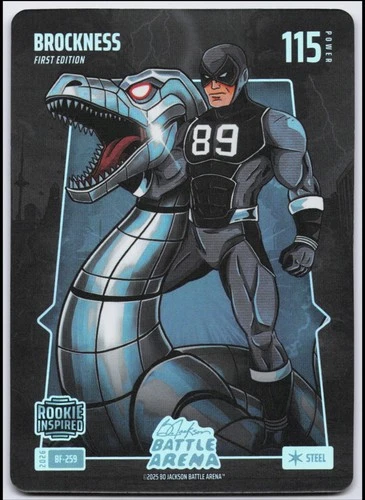 2026 Bo Jackson Battle Arena BrockNess Brock Bowers RC Battlefoils #BF-259