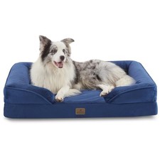 Bedfolks Orthopedic Dog Bed, Big Waterproof Dog Sofa Bed for Large Dogs, Egg ...