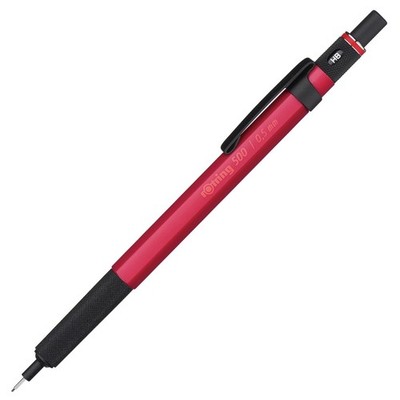 500 Mechanical Pencil 0.5mm Red Barrel for Precision Technical Drawing