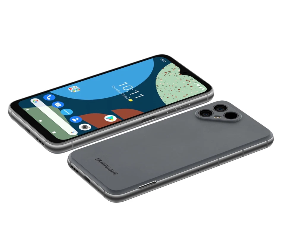 Fairphone 4 5G 128GB 6GB RAM Dual Sim Grey Europa - Immagine 3 di 4