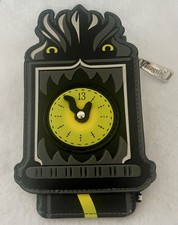 Disney Loungefly Haunted Mansion Welcome Foolish Mortals Clock Cardholder Glows Disney Loungefly Haunted Mansion Welcome Foolish Mortals Clock Cardholder Glows