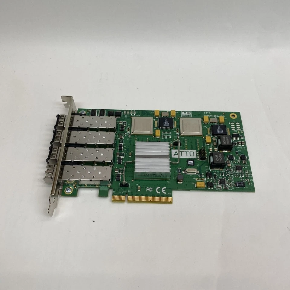 ATTO FC4E-S 4-Port Fibre Channel PCIe HBA (8Gb) Adapter - Image 3 of 4