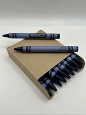 (16) Crayola Crayons (navy blue) BULK