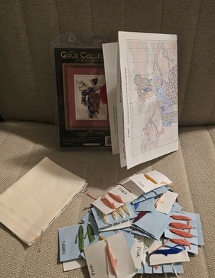 1998 Dimensions Gold Collection Petites #6760 MAI Cross Stitch Kit