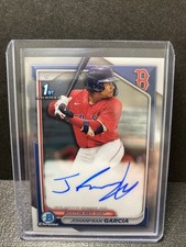 2024 Bowman - Chrome Prospect Autographs Johanfran Garcia #CPA-JG (AU, RC)