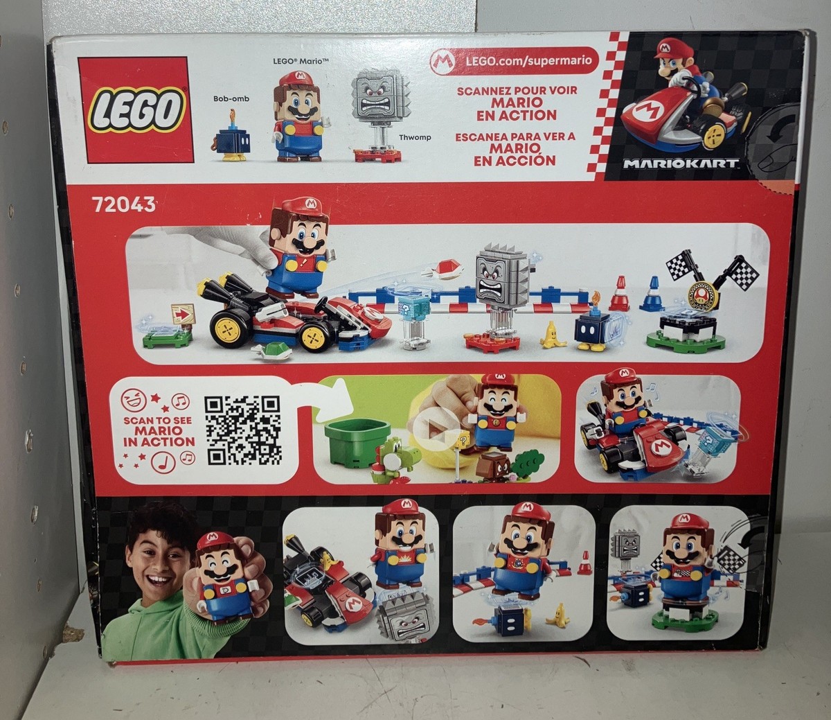 LEGO Super Mario 72043 Interactive LEGO Mario & Standard Kart 278