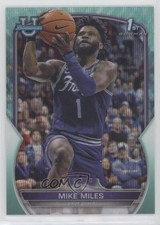 2022-23 Bowman U Chrome Aqua Wave Refractor 238/299 Mike Miles Jr #88 q2x