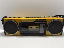 Sanyo Boombox the Outsider M-GT7A AM/FM Cassette Untested