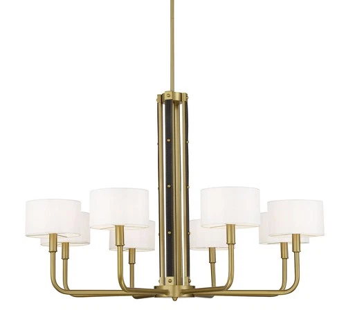 Minka Lavery 2788 Chelsea 8 Light 40"W Chandelier - Brass - Picture 1 of 4