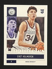 2022 CHRONICLES DRAFT PICKS CHET HOLMGREN BASE CARD #1