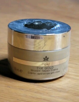 PRAI 24K GOLD Wrinkle Repair Night Creme 0.5oz 15mL