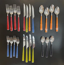 Fiesta Merengue Stainless Colorful Homer Laughlin Flatware Choice