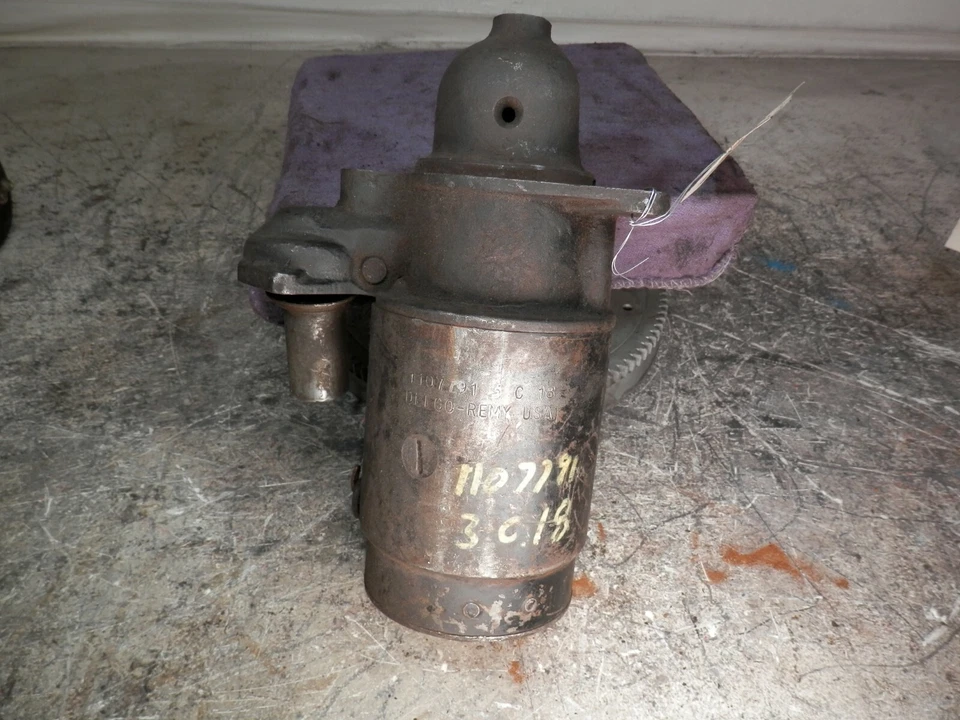 Arranque Pontiac Remy Delco 1961-1964 6,4 L bajo par - #1107791 *Ver códigos de fecha* Foto 3 de 4