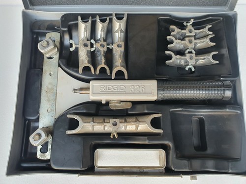 Ridgid 18741 326 Ratchet Bender for Copper 10 mm to 22 mm, Ratcheting Pipe Bender for Bends Up to 90 Degrees