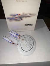 2007 Hallmark Keepsake Star Trek Future USS Enterprise Ornament. See Description