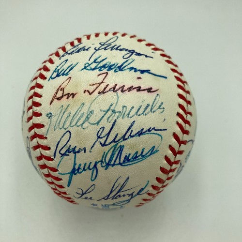 Ted Williams Boston Red Sox Legends Multi Signed Baseball 30 Signatures PSA DNA - Picture 4 of 9