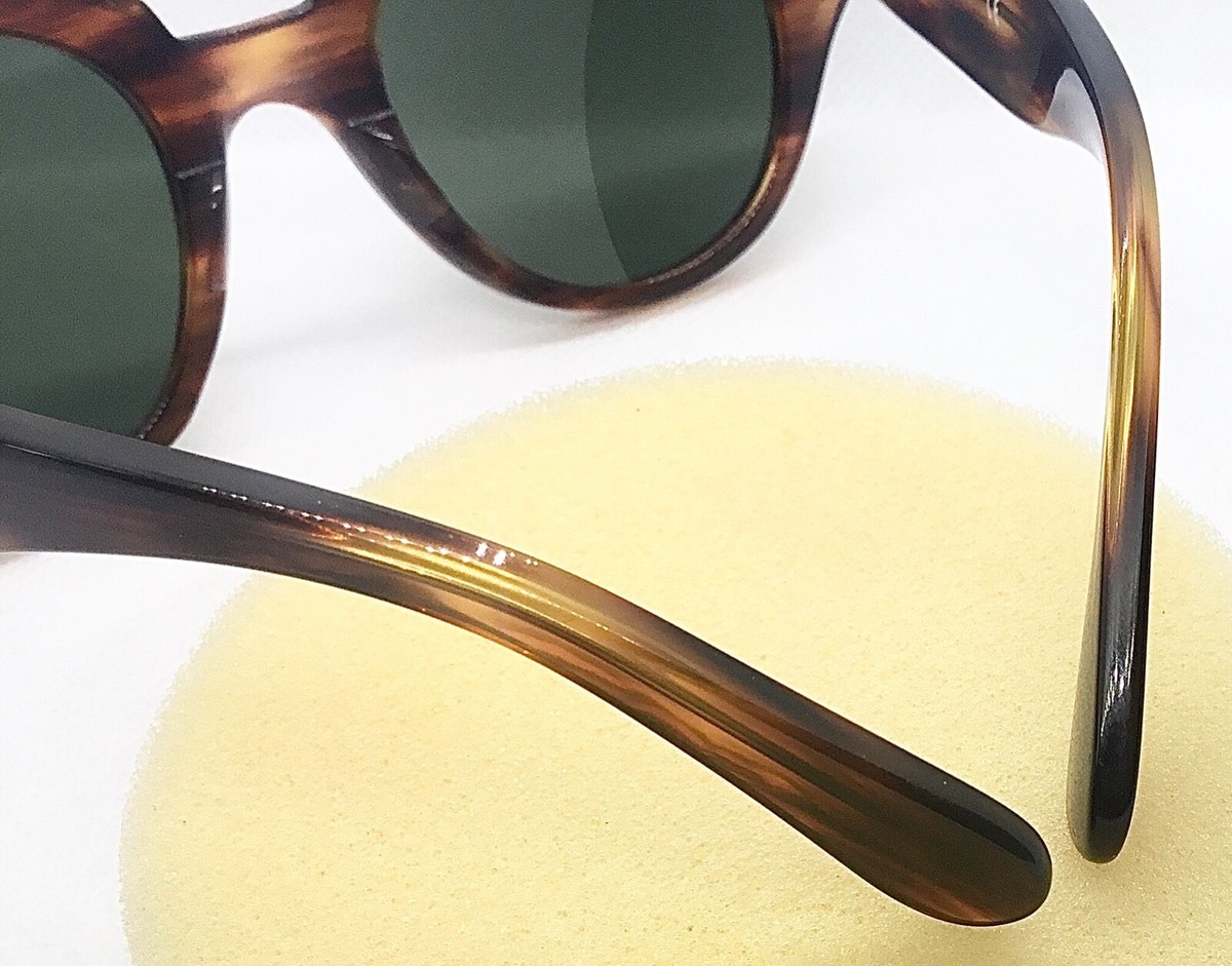 Ray-Ban Brown Tortoise Roundabout Sunglasses Ray-Ban Roundabout RB2192 Cat Eye Sunglasses | Maverick & Wolf main image 3