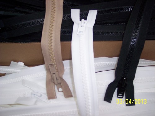 YKK #10 Marine Zipper Boat Tops, Outdoor, Canvas. Heavy Duty. Big, Chunky, Large - Picture 10 of 26