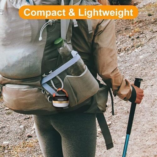 2x Outdoor Camping Lamp Torch USB Rechargeable Power Bank LED Lantern Tent Light - Picture 10 of 12