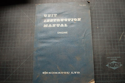 KOMATSU ENGINE Service Instruction MANUAL BOOK repair specification electrical