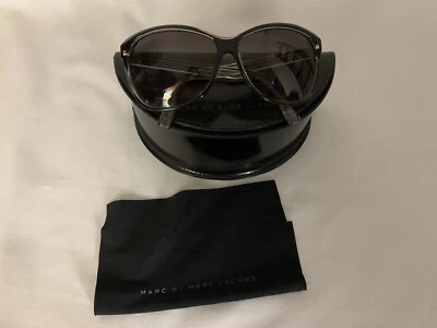 Marc by Marc Jacobs Sunglasses with Box and Dust Cloth Black Transparent - Photo 1/4