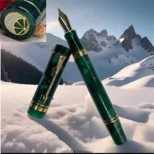 LM M2 Piston Fountain Pen EF/F Nib Business Writing Gift Stationary