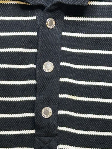 LAUREN RALPH LAUREN - Women’s Large - Short Sleeve - Striped - Polo - Golf Shirt - Picture 6 of 18