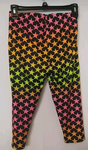 Converse Colorful Stars Girls Capri Leggings Size Large - Picture 2 of 3