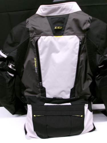 LS2 NORWAY MENS JACKET GRY/BLK - Picture 2 of 4