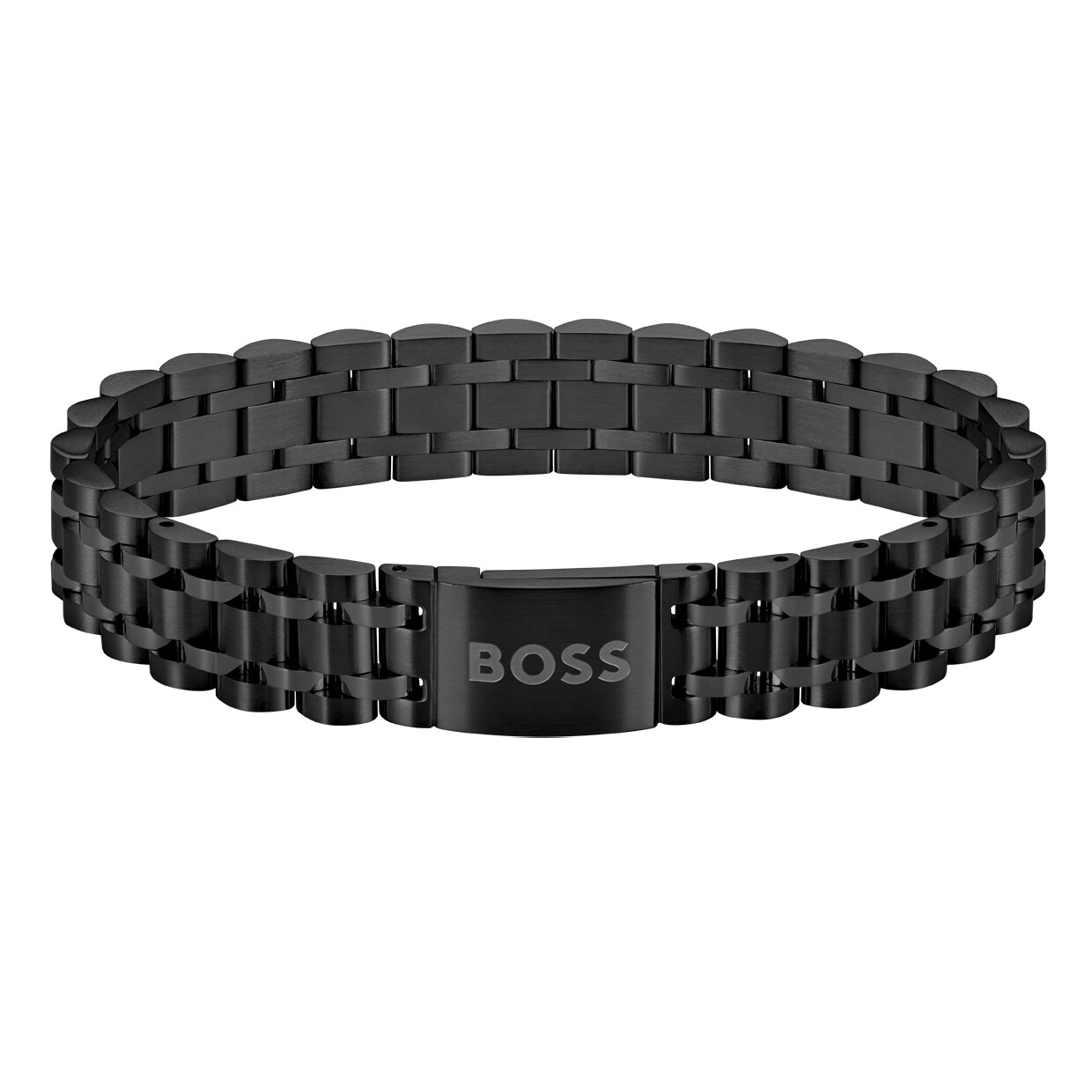 Нарукавная повязка BOSS Herren Edelstahl 1580646 Gliederband IP-Schwarz 20 см 30490₽