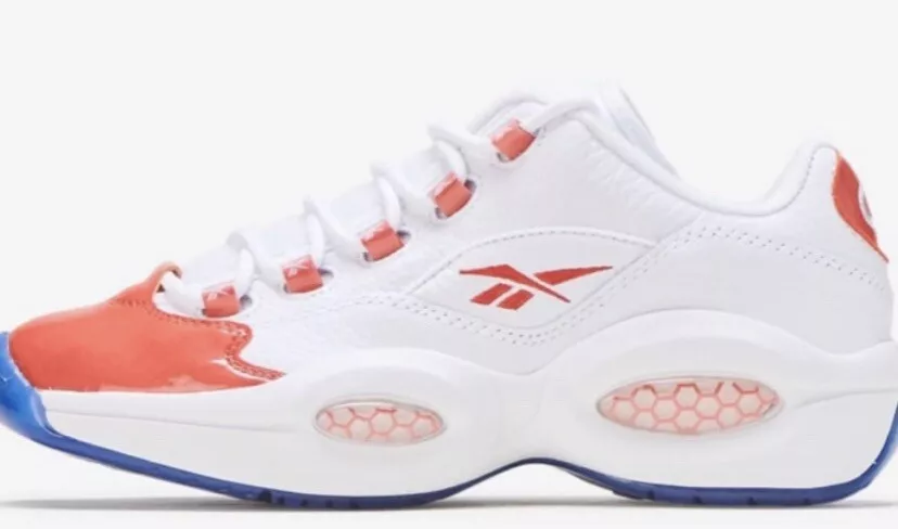 Reebok question on sale low bordeaux