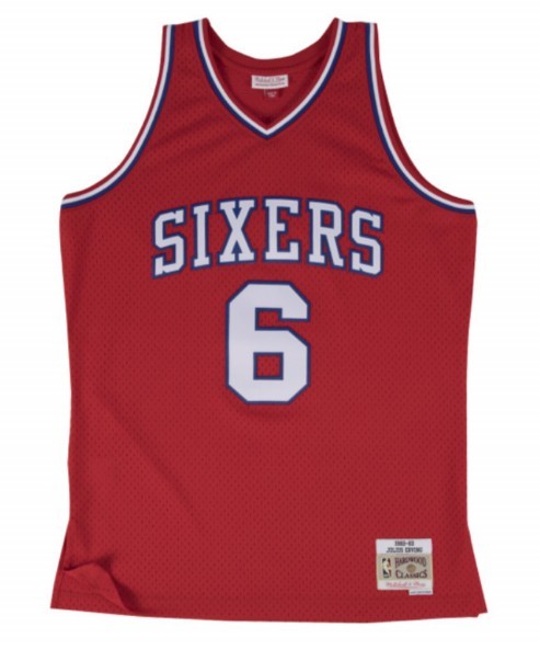 ウェア Mitchell & Ness 76ers Erving #6 Jersey Julius Erving #6 76 Sixers Mitchell & Ness NBA Mesh Throwback