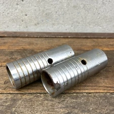Old School BMX Axle Pegs 3/8 26t Axle Deep Standers Steel Chrome Mongoose