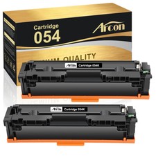 2x BK CRG 054 for Canon 054 Black Toner ImageClass LBP622Cdw MF644cdw MF642cdw
