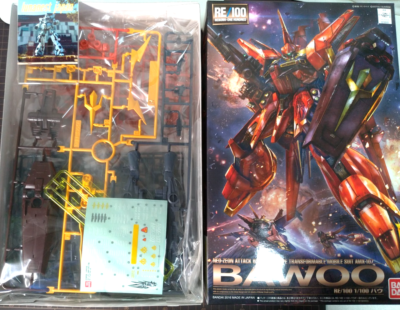 RE/100 AMX-107 BAWOO 1/100 scale Gundam Plastic Models MG Type