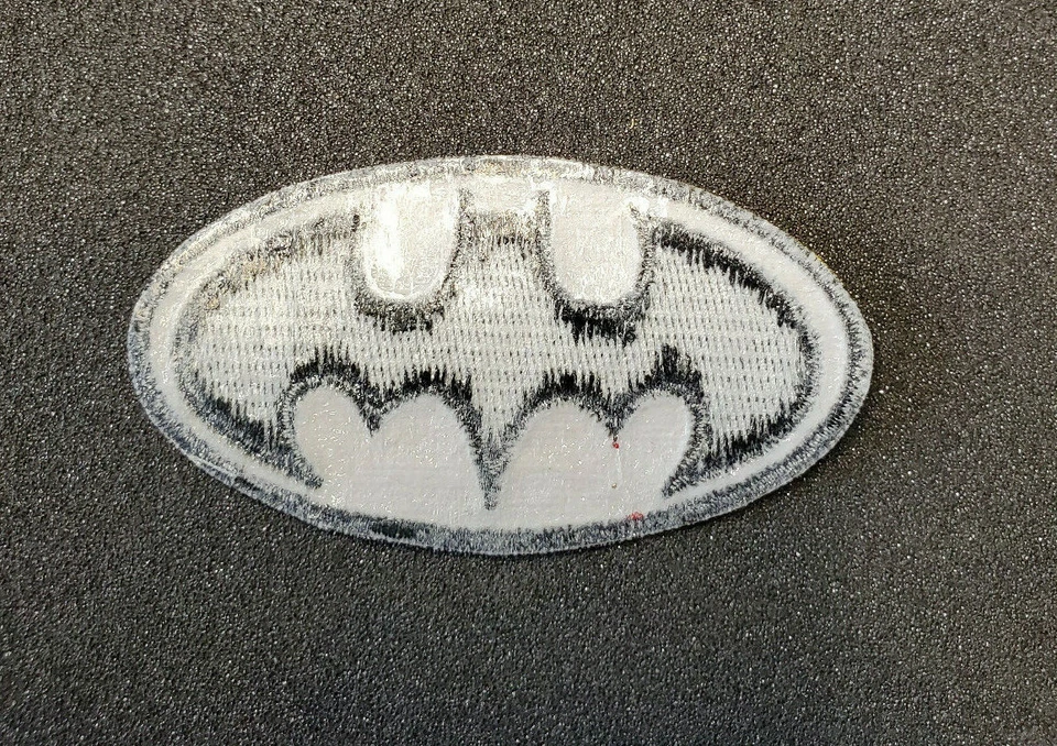 Batman Black & Yellow Logo Patch 3 inches wide - Image 4 of 4