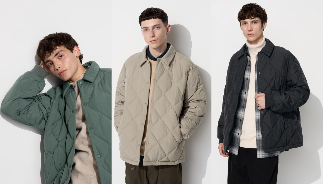 UNIQLO Puff Tech Quilted Jacket 2024 Relaxed Fit Bargain Price New Arrival
