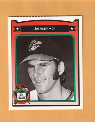 #ad #ad Jim Fuller Baltimore Orioles 1991 Crown #147 San Diego California 7T $1.89