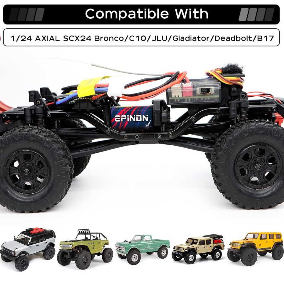 EPINON 050 66T Brushed Motor with Metal Mount for AXIAL SCX24 Motor