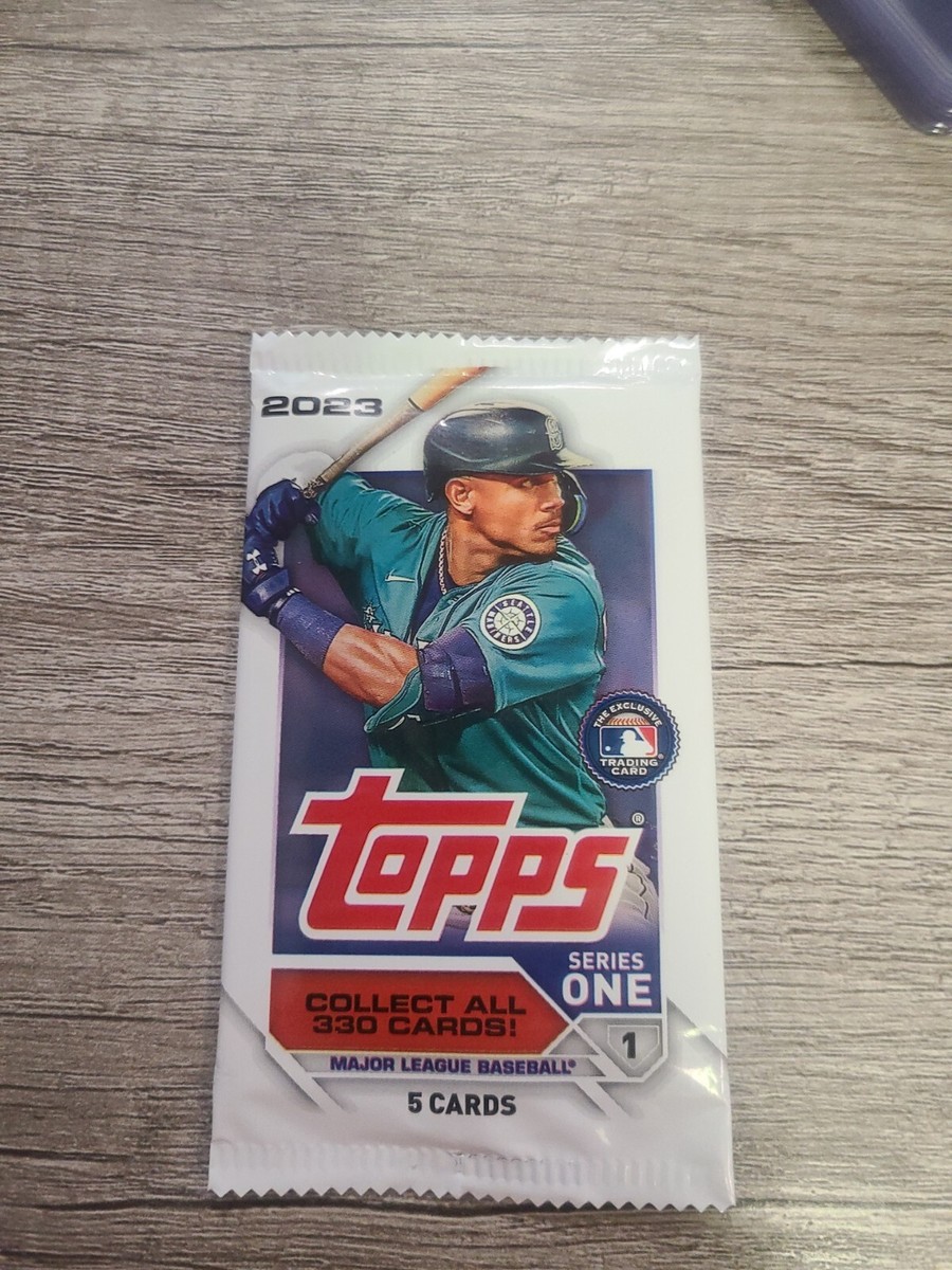 topps MLB2023 series1 ノーマルカードコンプリート 2023 Topps Series 1 MLB Baseball Hanger Pack Trading Cards