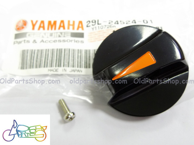 Yamaha RZ350 RD350YPVS Fuel Tap Knob + Screw NOS Pet Cock Lever