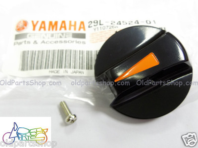 Yamaha RZ350 RD350YPVS Fuel Tap Knob + Screw NOS Pet Cock Lever